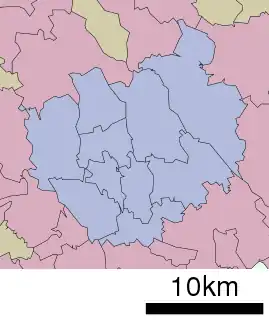 さいたま市行政区画図