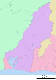 浜松市行政区画図