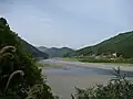 北山川との合流地点