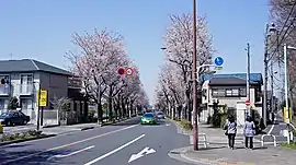 新川の街並み