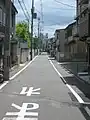 新車屋町通、京都市左京区