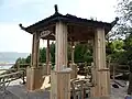 日出山中腹にある南陽亭