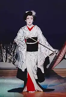 日本舞踊　長唄「鷺娘」演者「秋房愚樂」