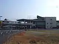 駐車場から