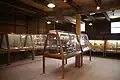 弁柄蔵内の資料展示