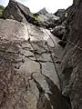 鎖場（現在通行止め）