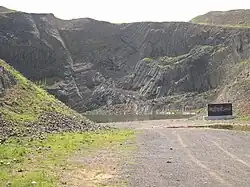 北岩古火山口