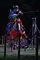 秋の大祭での流鏑馬奉納(2012年11月撮影)
