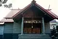 昭和42年の西野神社 拝殿