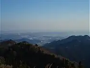 景信山から八王子方面