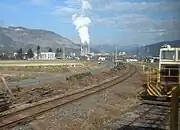 在りし頃の住友大阪セメント岐阜工場専用線(2004年1月)