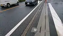 東京都水道局の境界杭（鋲）