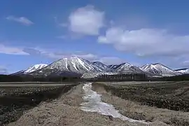 南南東より望む然別火山群詳しくはこちらで