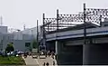 多摩川対岸より撮影（2007年5月4日）