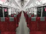 車内（クロスシート状態）