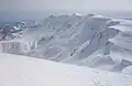東洋一の大雪庇と呼ばれる守門岳