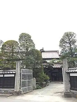 中澤酒蔵入口