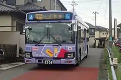 松戸カラー松戸新京成バスの車両