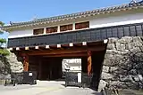 太鼓門(1999年3月木造復元)(2018年(平成30年)3月)