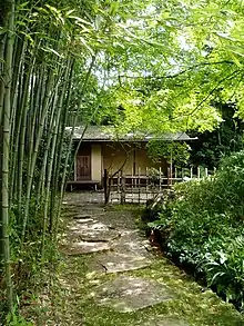 松花堂(京都府八幡市)の露地