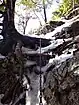 栗生コースの鎖場