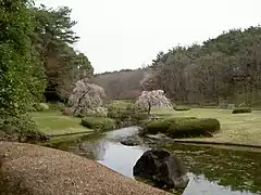 日本庭園・春