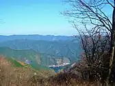 権次入峠からの名栗湖