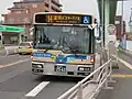かつては主力であった日産ディーゼル製車両