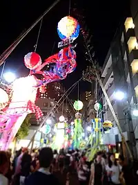 第65回橋本七夕まつりの様子
