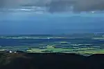 武佐岳からの国後島