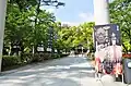 一之鳥居を潜る（2014年5月8日撮影）