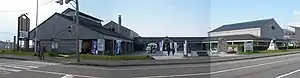 江差追分会館・全景(3枚合成)