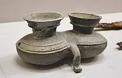 双𤭯池尻2号墳（兵庫県加古川市）出土。加古川総合文化センター博物館展示。