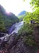 沢筋の旧道コース
