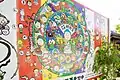 山門横の看板