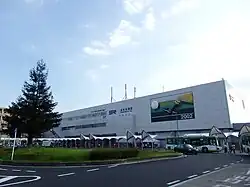 駅舎東口(2015年8月)