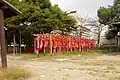 浪速神社境内末社白髭稲荷大神