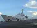 西之表港にて巡視船こしき