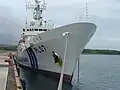 西之表港にて巡視船さつま
