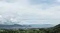 海道八景No.8 耳取峠展望所から見る枕崎市街地と開聞岳