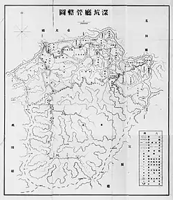 深坑庁の位置