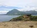 深澳岬から水湳洞方面を望む