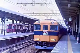 12400系 湯の山特急(名張駅)