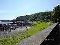 岩場の景色も絶景