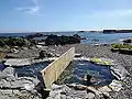 右が男、左が女湯