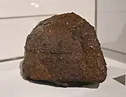溝口の塚古墳 衝角付冑長野県飯田市。飯田市考古博物館展示。