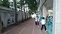 教室棟の裏