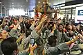 瀬田玉川神社例大祭 二子玉川駅コンコース 2014年