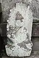 烏八臼が刻まれた墓塔(神奈川県横浜市西区・洪福寺薬師堂墓地)元禄6年
