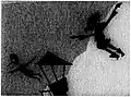 鳩を追う鷲